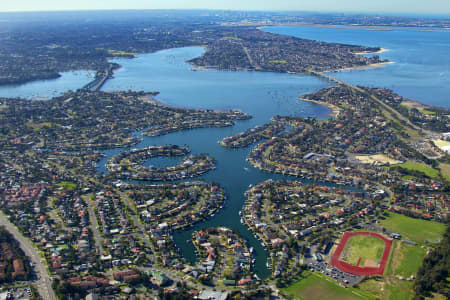 Aerial Image of SYLVANIA WATERS