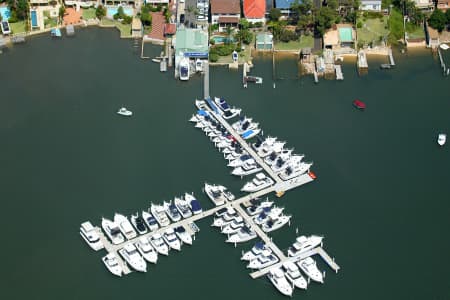 Aerial Image of SYLVANIA MARINA