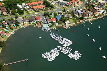 Aerial Image of SYLVANIA MARINA