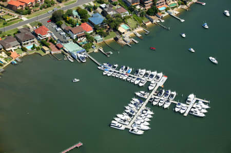 Aerial Image of SYLVANIA MARINA