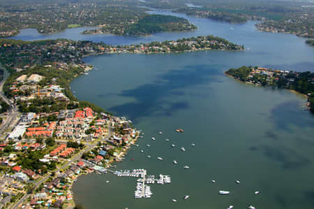 Aerial Image of SYLVANIA MARINA