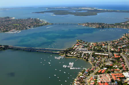 Aerial Image of SYLVANIA MARINA