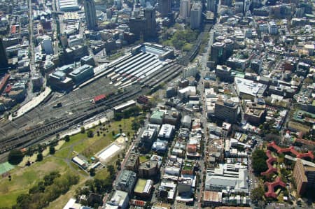 Aerial Image of CENTRAL, SURRY HILLS