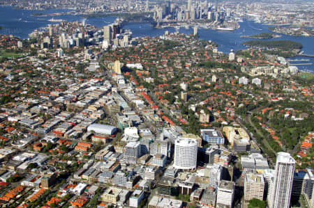 Aerial Image of ST LEONARDS TO CBD