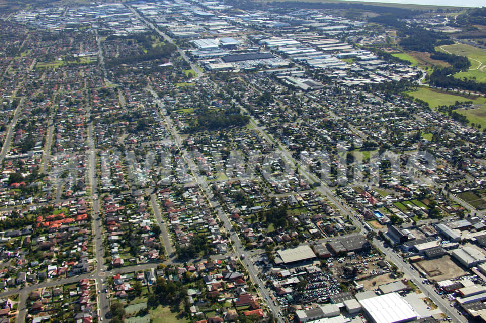 Aerial Image of Smithfield to  Wetherill Park