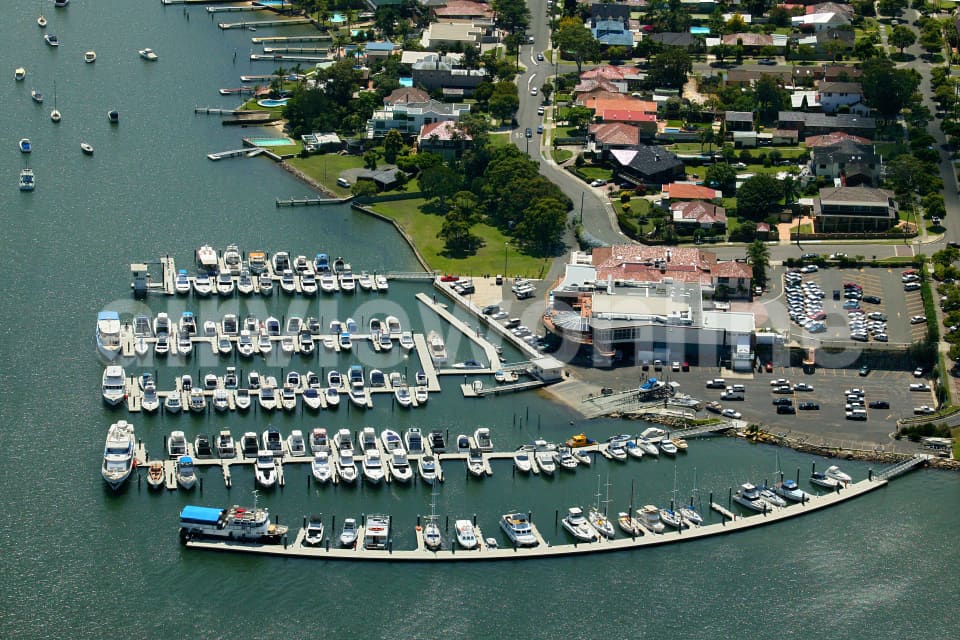 Aerial Image of St George Motor Boat Club