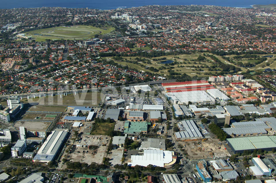 Aerial Image of Rosebery and Zetland