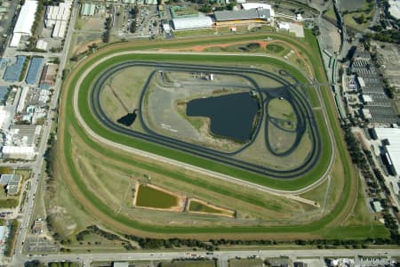 Aerial Image of ROSEHILL GARDENS RACECOURSE