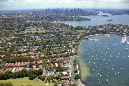 Aerial Image of ROSE BAY.