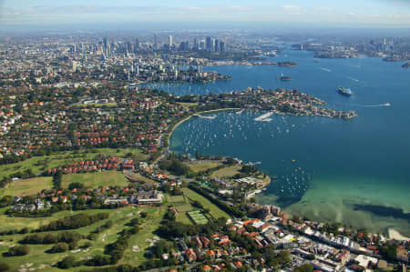 Aerial Image of ROSE BAY AND POINT PIPER
