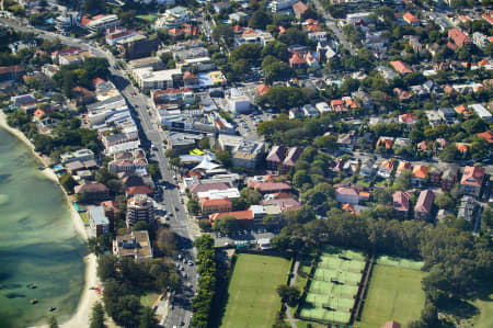 Aerial Image of TENNIS COURTS, DOUBLE BAY