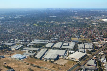 Aerial Image of REGENTS PARK TO SYDNEY CBD.