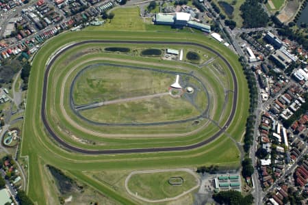 Aerial Image of RANDWICK RACECOURSE, SYDNEY