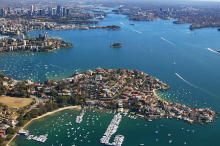 Aerial Image of POINT PIPER