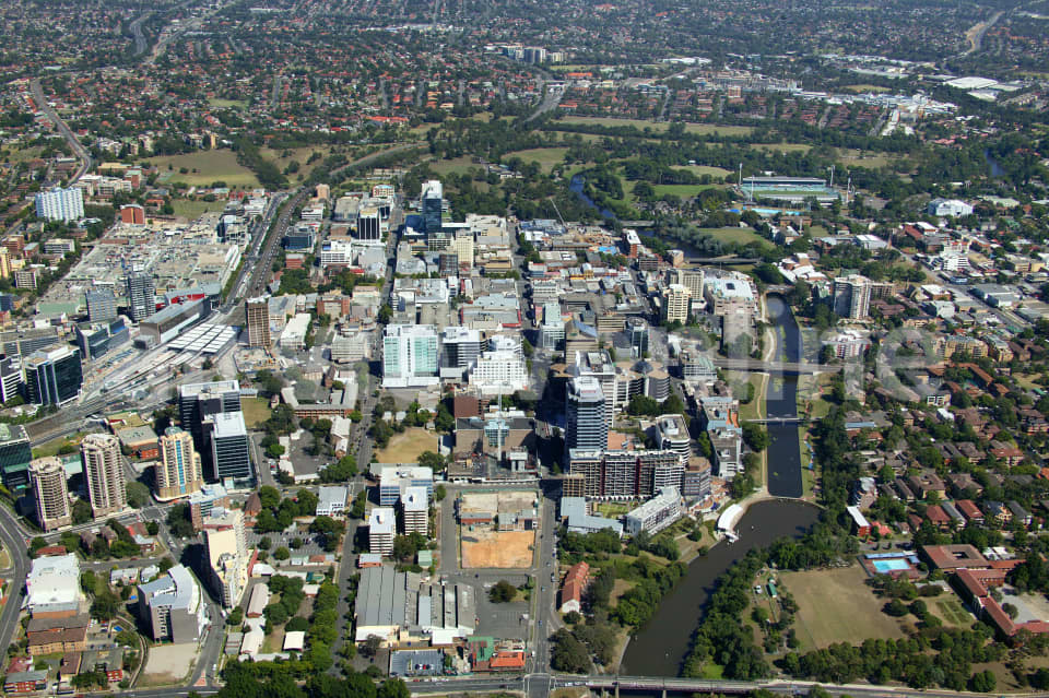 Aerial Image of Parramatta NSW