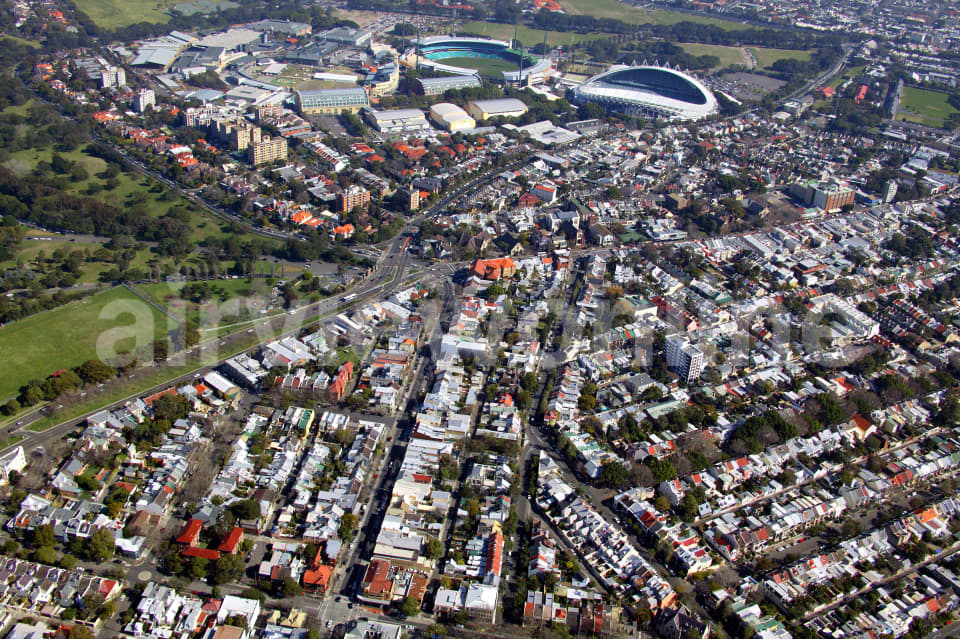 Aerial Image of Paddington