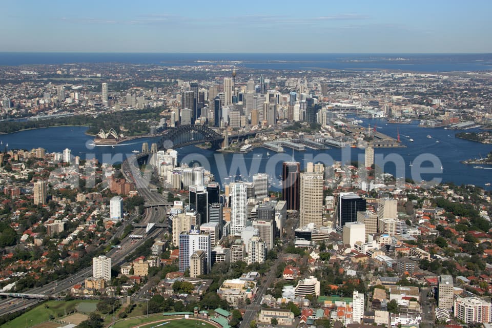 Aerial Image of North Sydney to CBD