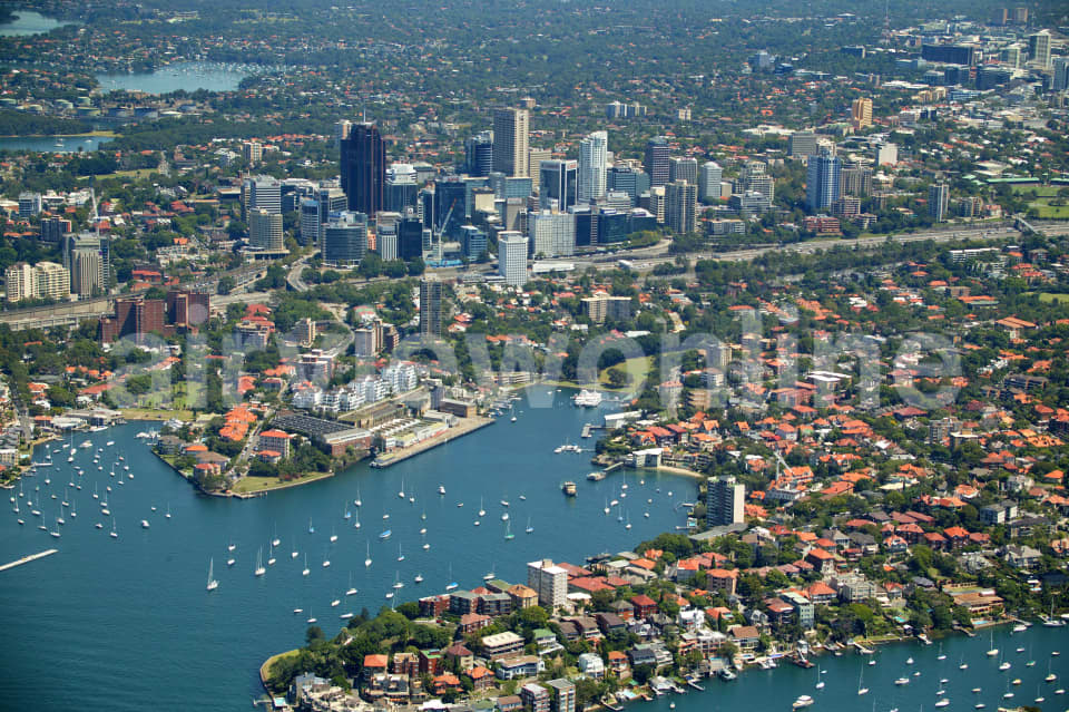 Aerial Image of North Sydney, NSW