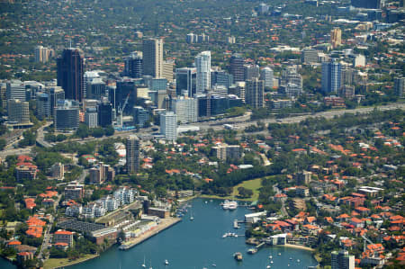 Aerial Image of NORTH SYDNEY CBD