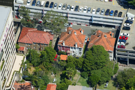 Aerial Image of NORTH SYDNEY CLOSE UP