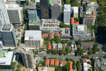 Aerial Image of NORTH SYDNEY CLOSE UP