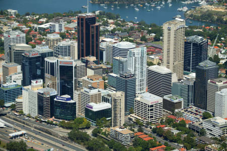 Aerial Image of NORTH SYDNEY CBD