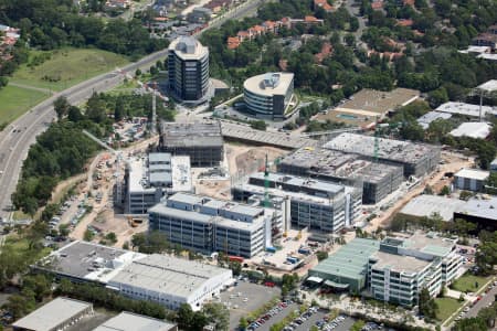 Aerial Image of NORTH RYDE