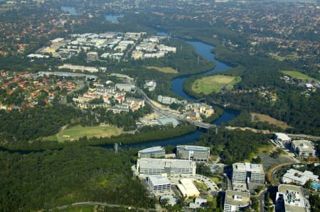 Aerial Image of NORTH RYDE