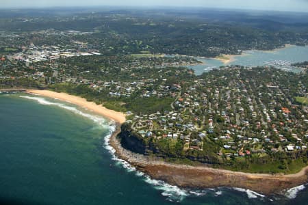 Aerial Image of NEWPORT AND BUNGAN BEACH