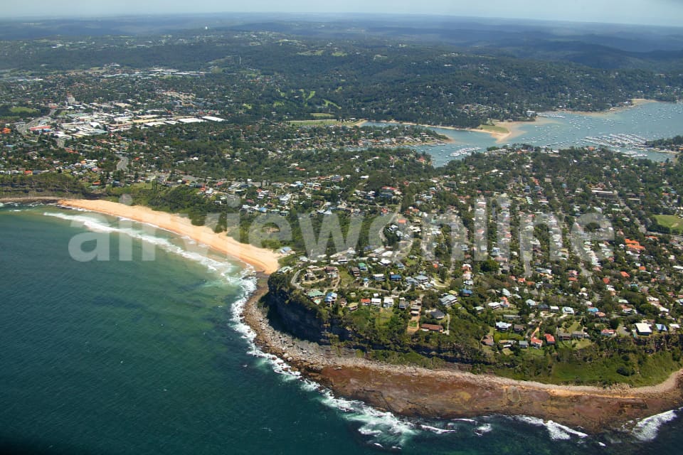 Aerial Image of Newport and Bungan Beach