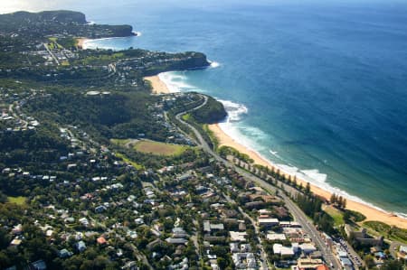 Aerial Image of NEWPORT LOOKING NORTH