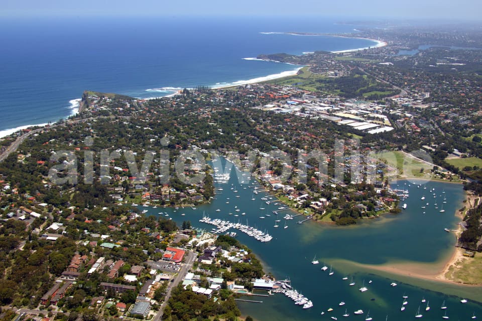 Aerial Image of Newport to the south