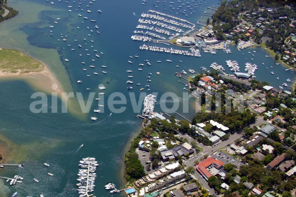 Aerial Image of Crystal Bay Newport