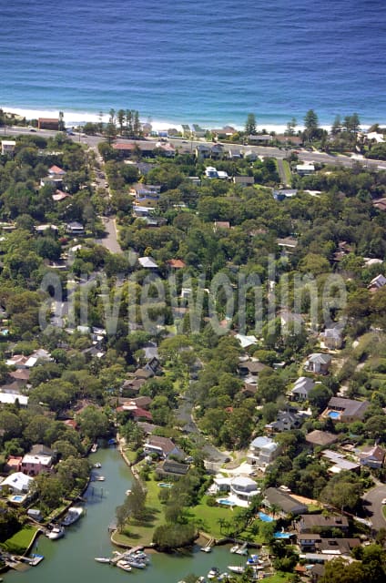 Aerial Image of Newport close-up