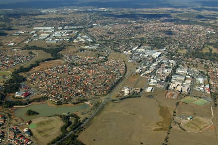 Aerial Image of HARRINGTON PARK AND NARELLAN.