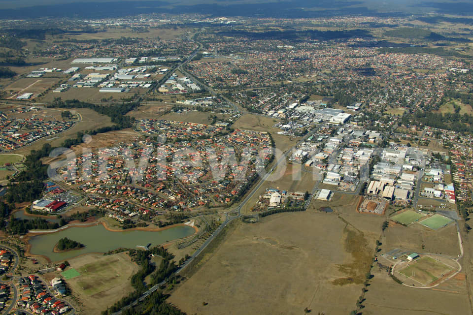 Aerial Image of Harrington Park and Narellan
