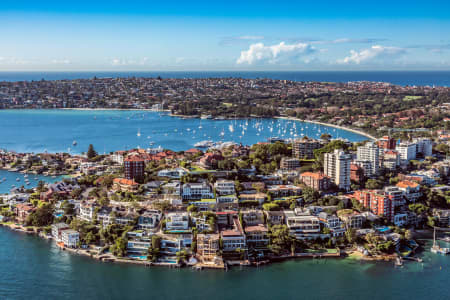 Aerial Image of POINT PIPER