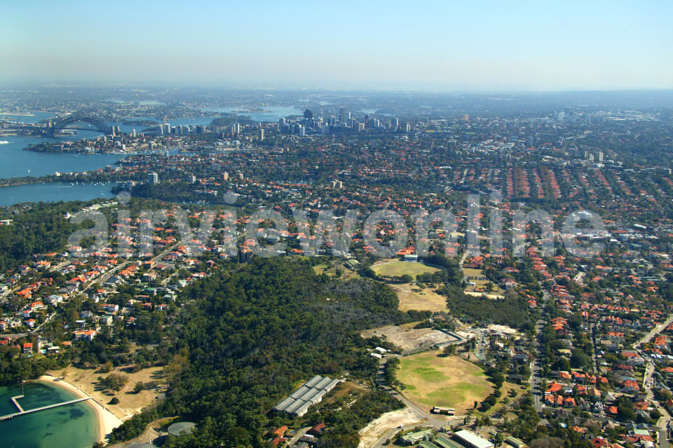 Aerial Image of Georges Heights to North Sydney