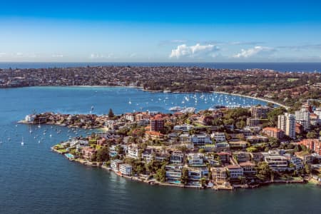 Aerial Image of POINT PIPER