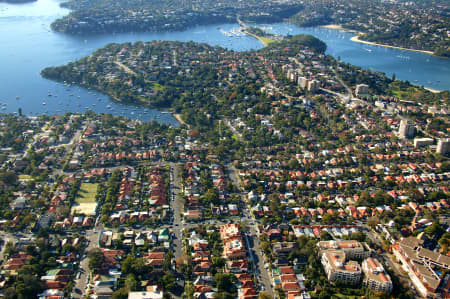 Aerial Image of MOSMAN, QUAKERS HAT BAY