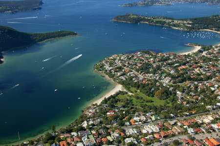 Aerial Image of CHINAMANS BEACH, MOSMAN