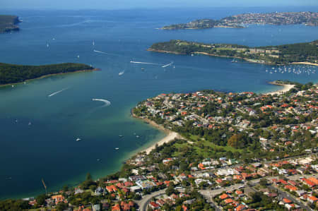 Aerial Image of CHINAMANS BEACH, MOSMAN