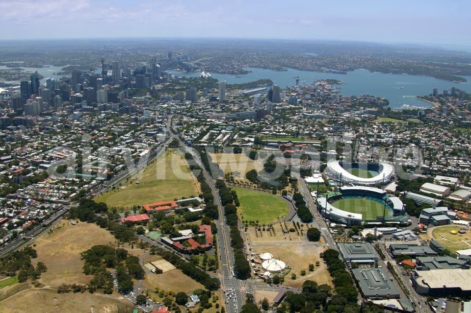 Aerial Image of Moore Park
