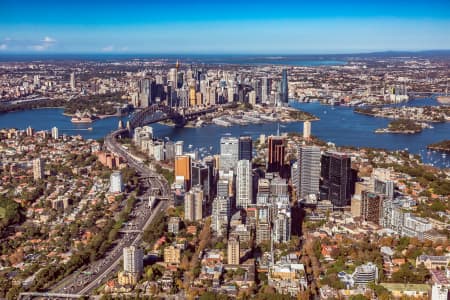 Aerial Image of NORTH SYDNEY