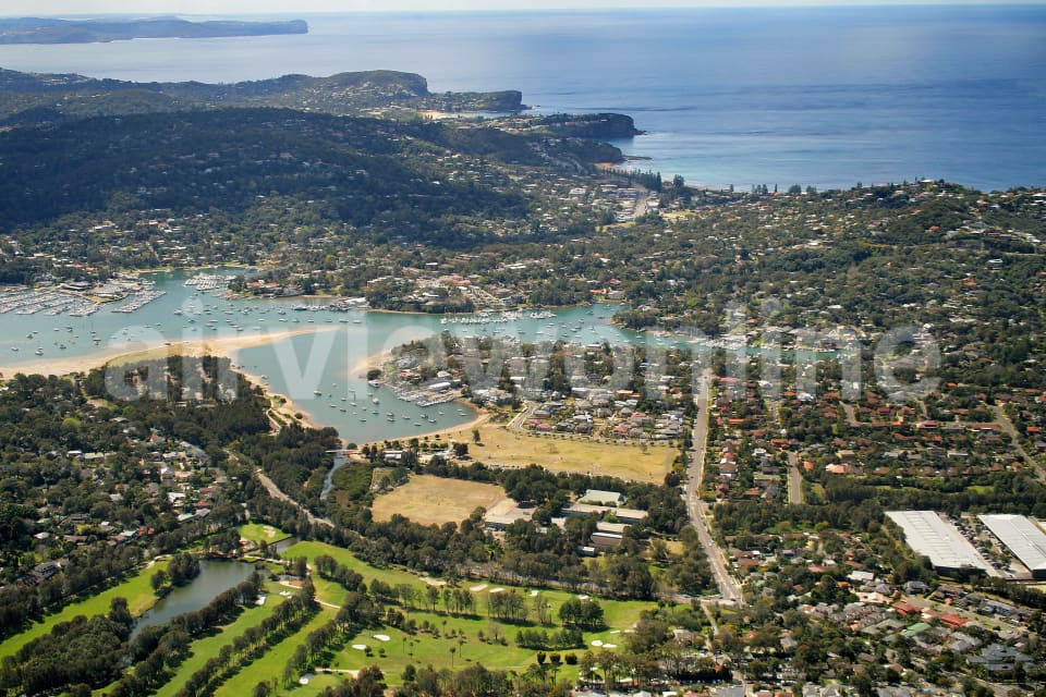 Aerial Image of Mona Vale, NSW