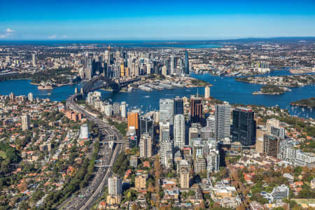 Aerial Image of NORTH SYDNEY