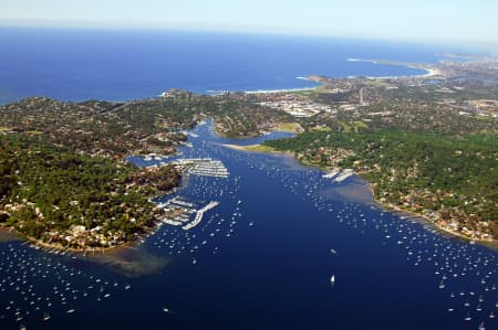 Aerial Image of NEWPORT TO THE SOUTH