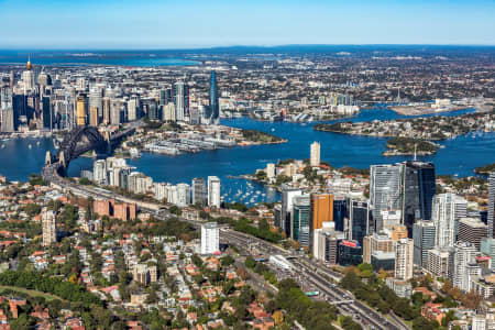 Aerial Image of NORTH SYDNEY