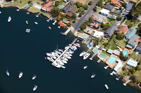 Aerial Image of YOWIE BAY MARINA