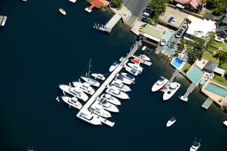 Aerial Image of YOWIE BAY MARINA